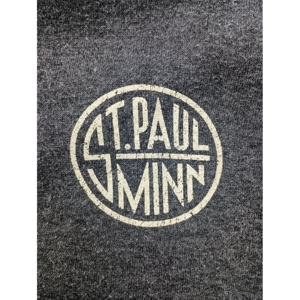 J. America Sport Lace Sweatshirt Summit Brewing Beer Sz. L Gray - Picture 6 of 7